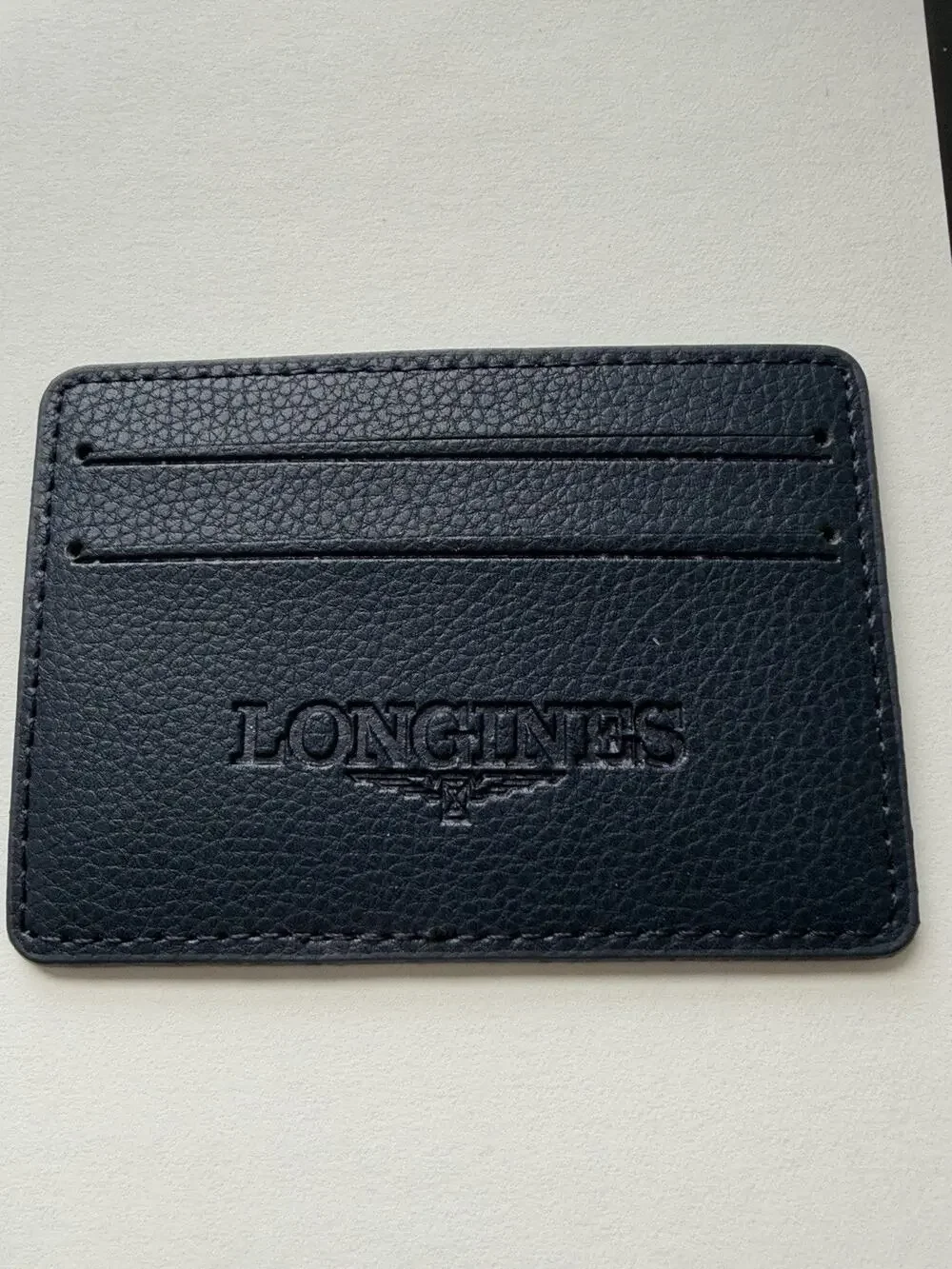LONGINES Leather Watch Wallet Card Holder